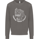 Know Your Enemy Staffy Staffordshire Terrier Mens Sweatshirt Jumper Charcoal