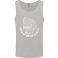 Know Your Enemy Staffy Staffordshire Terrier Mens Vest Tank Top Sports Grey