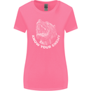 Know Your Enemy Staffy Staffordshire Terrier Womens Wider Cut T-Shirt Azalea