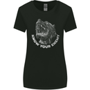 Know Your Enemy Staffy Staffordshire Terrier Womens Wider Cut T-Shirt Black