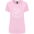 Know Your Enemy Staffy Staffordshire Terrier Womens Wider Cut T-Shirt Light Pink