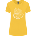 Know Your Enemy Staffy Staffordshire Terrier Womens Wider Cut T-Shirt Yellow