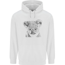 Koala Bear Sketch Ecology Environment Childrens Kids Hoodie White