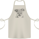 Koala Bear Sketch Ecology Environment Cotton Apron 100% Organic Natural