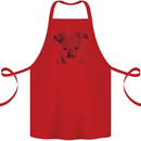Koala Bear Sketch Ecology Environment Cotton Apron 100% Organic Red