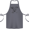 Koala Bear Sketch Ecology Environment Cotton Apron 100% Organic Steel