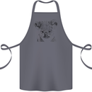 Koala Bear Sketch Ecology Environment Cotton Apron 100% Organic Steel