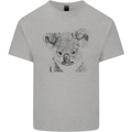 Koala Bear Sketch Ecology Environment Kids T-Shirt Childrens Sports Grey