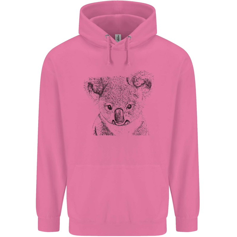 Koala Bear Sketch Ecology Environment Mens 80% Cotton Hoodie Azelea
