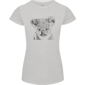 Koala Bear Sketch Ecology Environment Womens Petite Cut T-Shirt Sports Grey