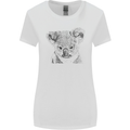 Koala Bear Sketch Ecology Environment Womens Wider Cut T-Shirt White