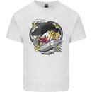 Koi Carp Yin and Yang Fish Pond Kids T-Shirt Childrens White