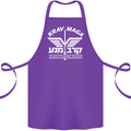 Krav Maga Israeli Defence System MMA Cotton Apron 100% Organic Purple