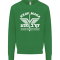 Krav Maga Israeli Defence System MMA Kids Sweatshirt Jumper Irish Green
