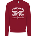 Krav Maga Israeli Defence System MMA Kids Sweatshirt Jumper Red