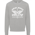 Krav Maga Israeli Defence System MMA Kids Sweatshirt Jumper Sports Grey