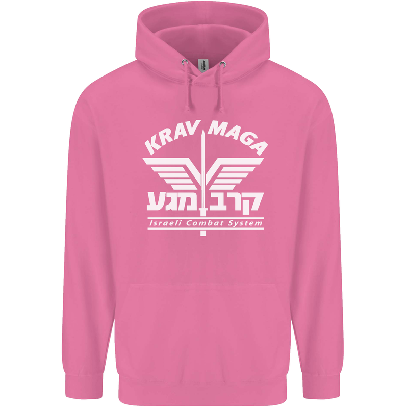 Krav Maga Israeli Defence System MMA Mens 80% Cotton Hoodie Azelea