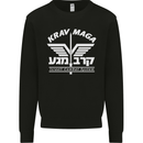 Krav Maga Israeli Defence System MMA Mens Sweatshirt Jumper Black