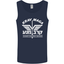Krav Maga Israeli Defence System MMA Mens Vest Tank Top Navy Blue