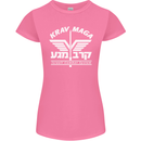 Krav Maga Israeli Defence System MMA Womens Petite Cut T-Shirt Azalea