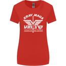 Krav Maga Israeli Defence System MMA Womens Wider Cut T-Shirt Red