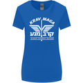 Krav Maga Israeli Defence System MMA Womens Wider Cut T-Shirt Royal Blue