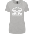 Krav Maga Israeli Defence System MMA Womens Wider Cut T-Shirt Sports Grey