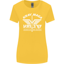 Krav Maga Israeli Defence System MMA Womens Wider Cut T-Shirt Yellow