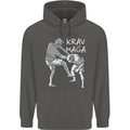 Krav Maga Mixed Martial Arts MMA Fighting Childrens Kids Hoodie Storm Grey