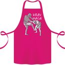 Krav Maga Mixed Martial Arts MMA Fighting Cotton Apron 100% Organic Pink