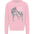 Krav Maga Mixed Martial Arts MMA Fighting Kids Sweatshirt Jumper Light Pink