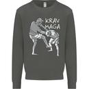 Krav Maga Mixed Martial Arts MMA Fighting Kids Sweatshirt Jumper Storm Grey