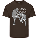 Krav Maga Mixed Martial Arts MMA Fighting Kids T-Shirt Childrens Chocolate