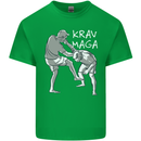 Krav Maga Mixed Martial Arts MMA Fighting Kids T-Shirt Childrens Irish Green