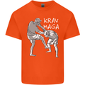 Krav Maga Mixed Martial Arts MMA Fighting Kids T-Shirt Childrens Orange