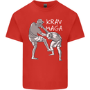 Krav Maga Mixed Martial Arts MMA Fighting Kids T-Shirt Childrens Red