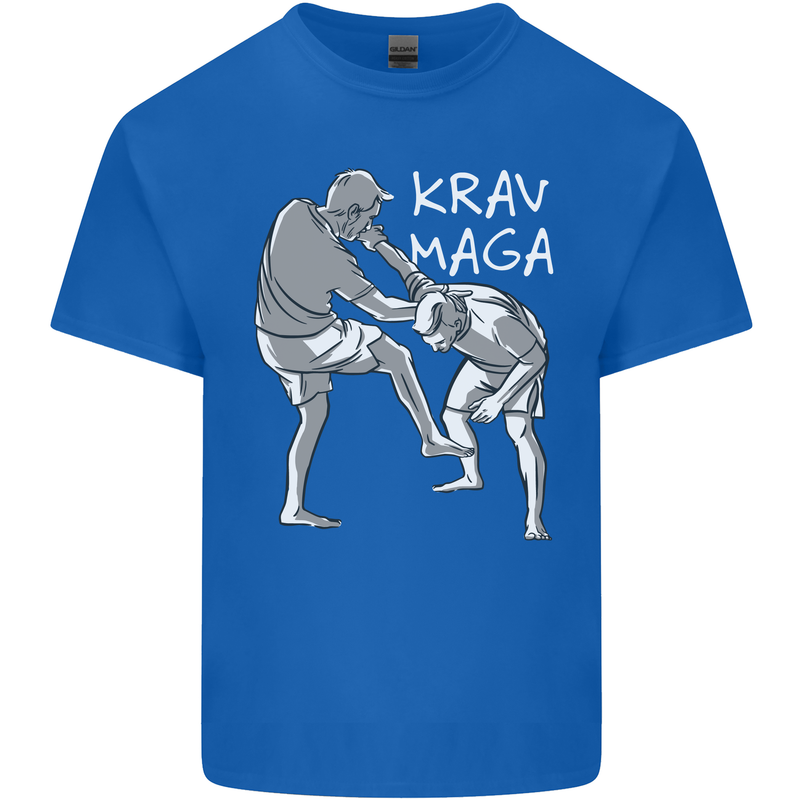 Krav Maga Mixed Martial Arts MMA Fighting Kids T-Shirt Childrens Royal Blue