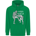 Krav Maga Mixed Martial Arts MMA Fighting Mens 80% Cotton Hoodie Irish Green