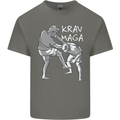 Krav Maga Mixed Martial Arts MMA Fighting Mens Cotton T-Shirt Tee Top Charcoal