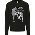 Krav Maga Mixed Martial Arts MMA Fighting Mens Sweatshirt Jumper Black