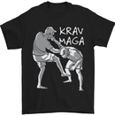 Krav Maga Mixed Martial Arts MMA Fighting Mens T-Shirt Cotton Gildan Black