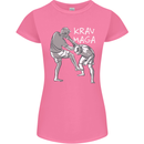 Krav Maga Mixed Martial Arts MMA Fighting Womens Petite Cut T-Shirt Azalea