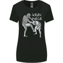 Krav Maga Mixed Martial Arts MMA Fighting Womens Wider Cut T-Shirt Black