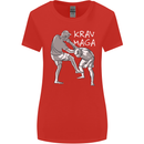 Krav Maga Mixed Martial Arts MMA Fighting Womens Wider Cut T-Shirt Red