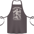 Kung Fu Fighter Mixed Martial Arts MMA Cotton Apron 100% Organic Dark Grey