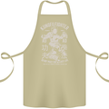 Kung Fu Fighter Mixed Martial Arts MMA Cotton Apron 100% Organic Khaki