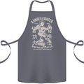 Kung Fu Fighter Mixed Martial Arts MMA Cotton Apron 100% Organic Steel
