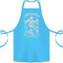 Kung Fu Fighter Mixed Martial Arts MMA Cotton Apron 100% Organic Turquoise
