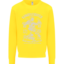 Kung Fu Fighter Mixed Martial Arts MMA Kids Sweatshirt Jumper Yellow