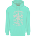 Kung Fu Fighter Mixed Martial Arts MMA Mens 80% Cotton Hoodie Peppermint